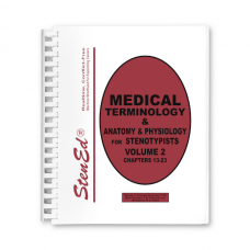 Medical Terminology for Stenotypists - Volume 2 (Book)